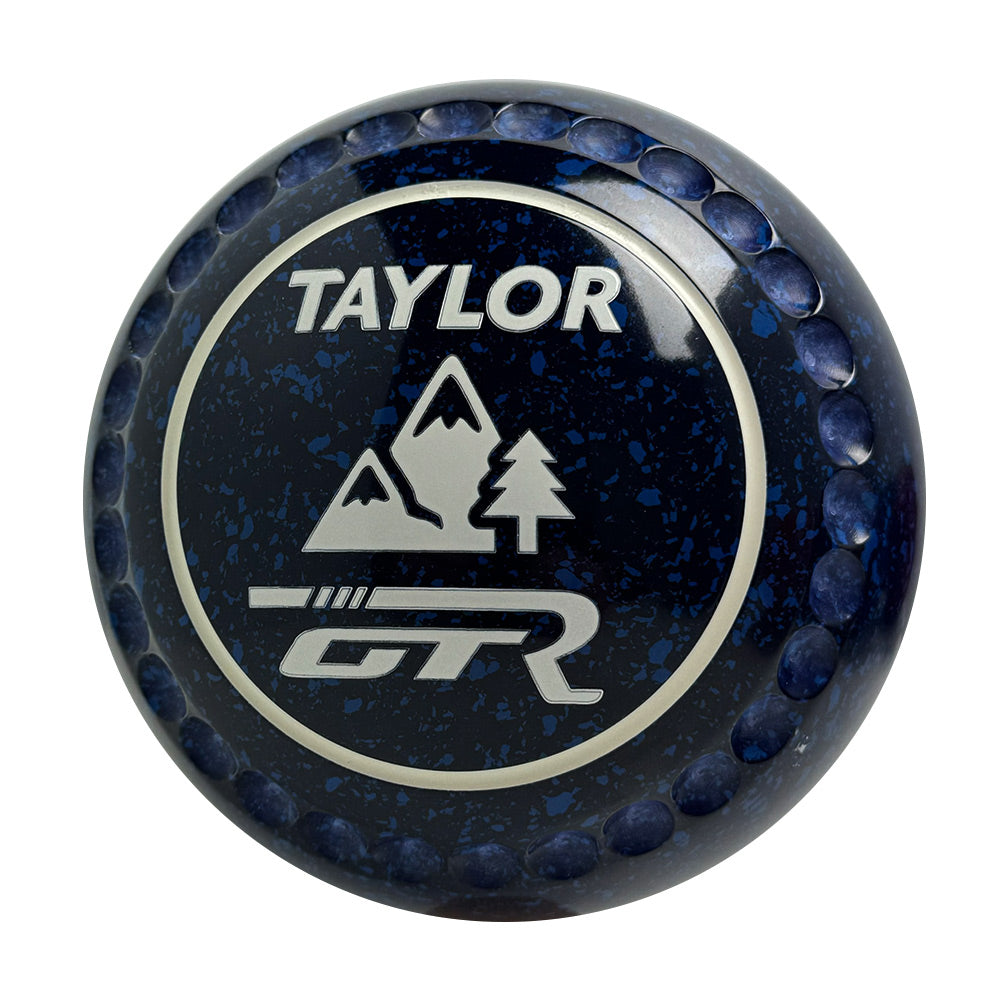 Taylor GTR Lawn Bowls Size 1 Heavy Gripped Dark Blue/Blue HAD1916A