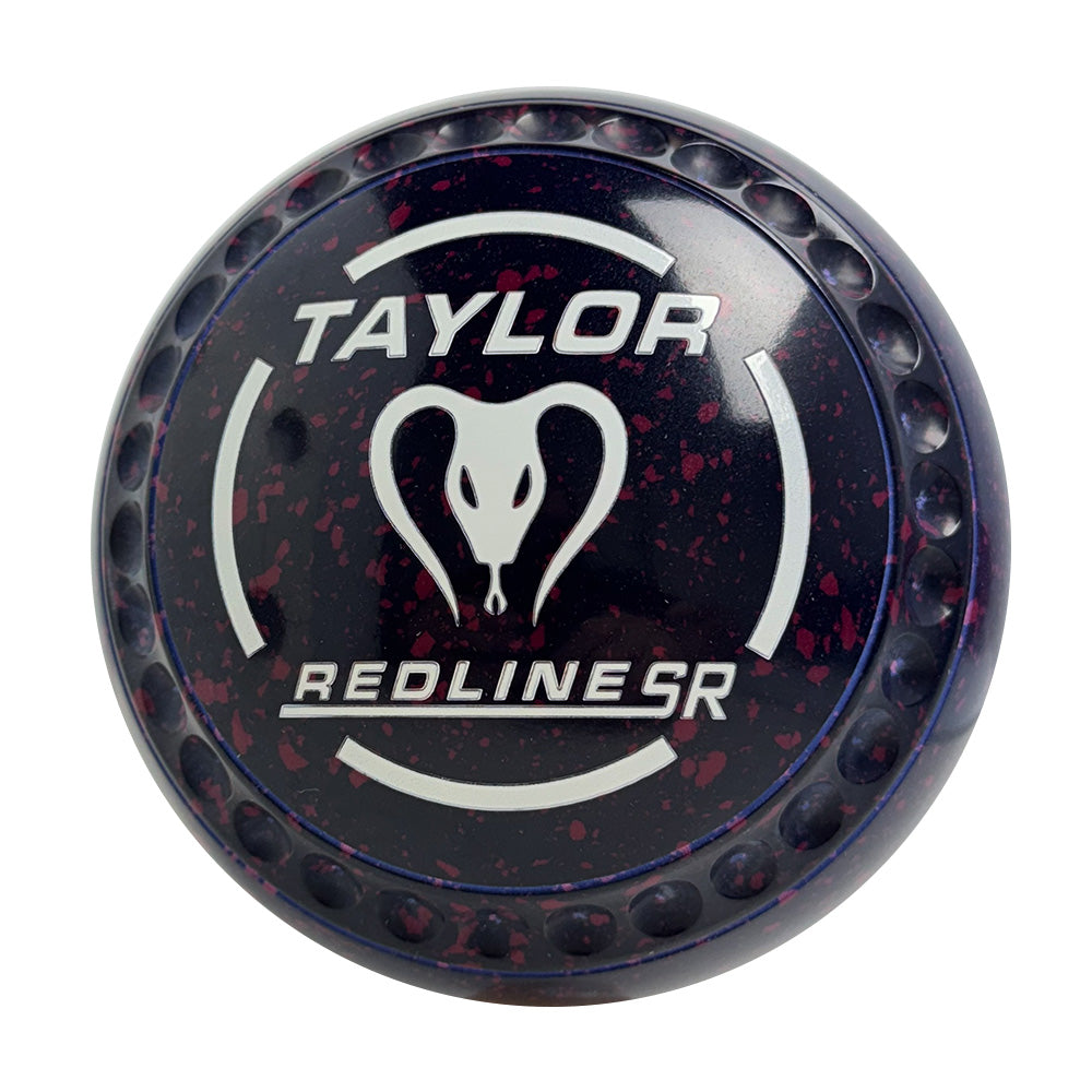 Taylor SR Lawn Bowls Size 3 Heavy Gripped Dark Blue/Magenta HAD2025NZ