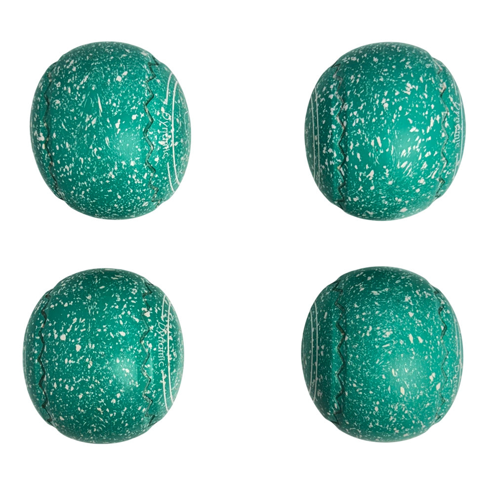 Aero (Pre-Owned) Dynamic Lawn Bowls Size 3 Heavy Gripped - Teal Speckle 206526