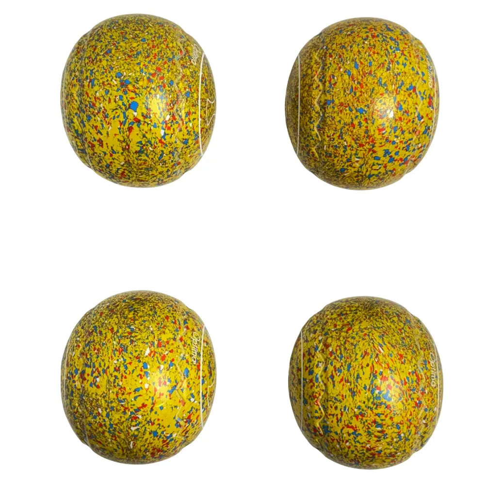 Aero (Pre-Owned) Optima Lawn Bowls 0.5 Heavy Z-Scoop Yellow Speckle -208973 - Bowls City