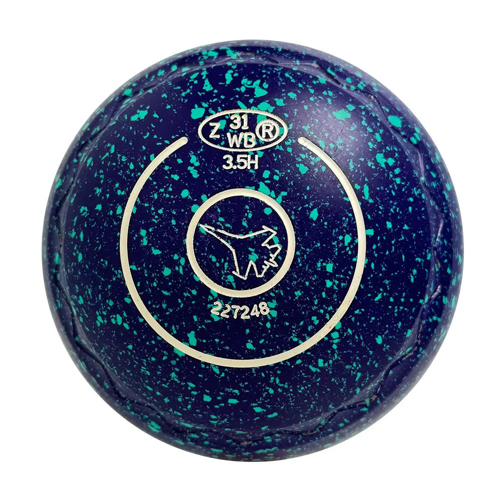 Aero (Pre-Owned) Evolve Lawn Bowls 3.5 Heavy Z-Scoop Blueberry - 227248 - Bowls City