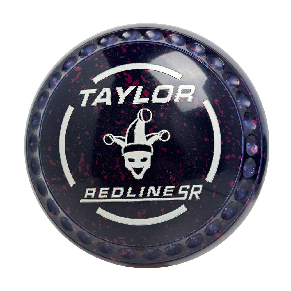 Taylor SR Lawn Bowls Size 3 Heavy Dark Blue/Magenta  - HAE2295A
