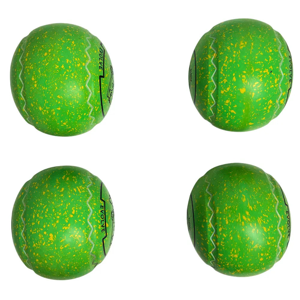 Aero (Pre-Owned) Evolve Lawn Bowls 3 Heavy Z-Scoop Lime/Yellow - 230919 Aero Bowls
