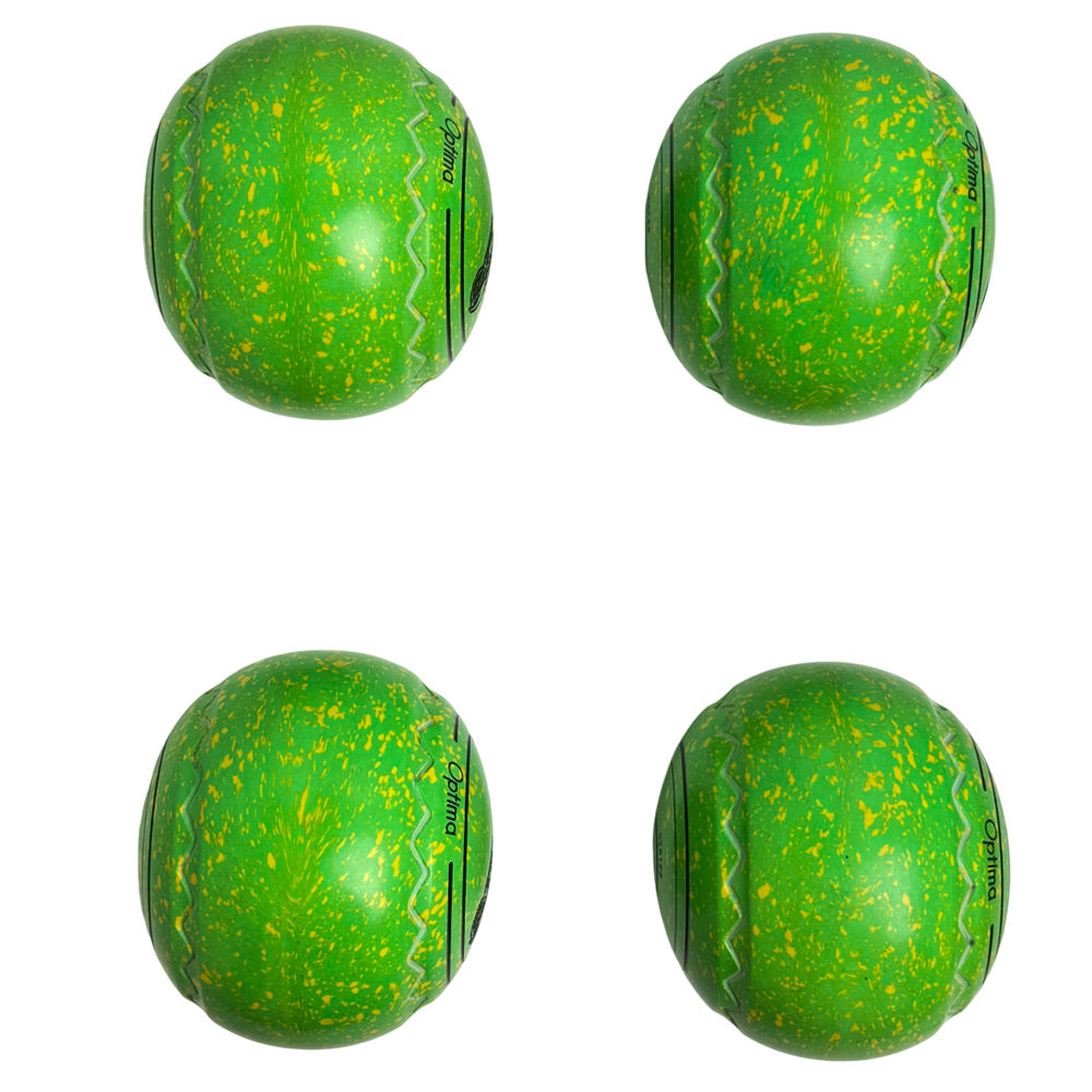 Aero (Pre-Owned) Optima Lawn Bowls 1 Heavy Z-Scoop Lime/Yellow - 231520