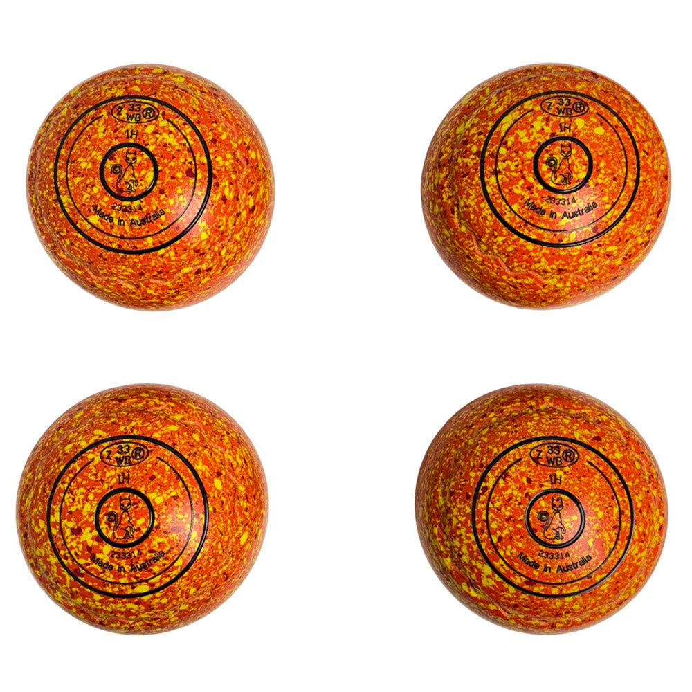 Aero (Pre-Owned) Optima Lawn Bowls 1 Heavy Z-Scoop Sunrise - 233314