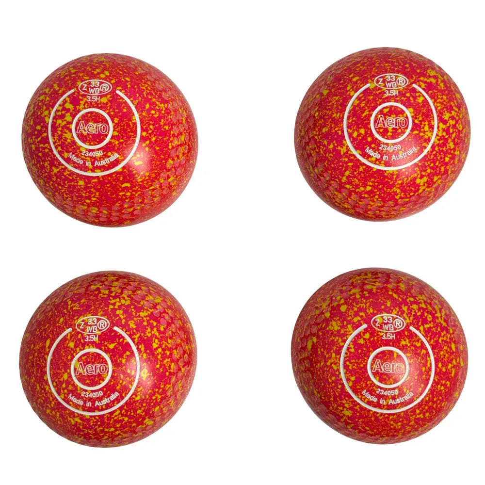 Aero (Pre-Owned) Evolve Lawn Bowls 3.5 Heavy Dimple Tequila Sunrise - 234050 Aero Bowls