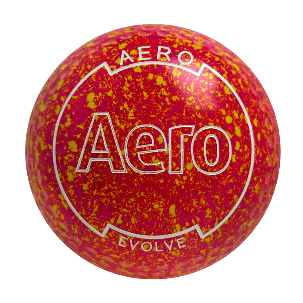 Aero (Pre-Owned) Evolve Lawn Bowls 3.5 Heavy Dimple Tequila Sunrise - 234050 Aero Bowls