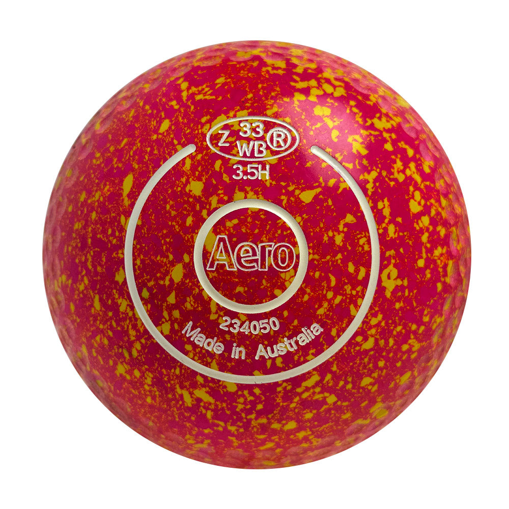 Aero (Pre-Owned) Evolve Lawn Bowls 3.5 Heavy Dimple Tequila Sunrise - 234050