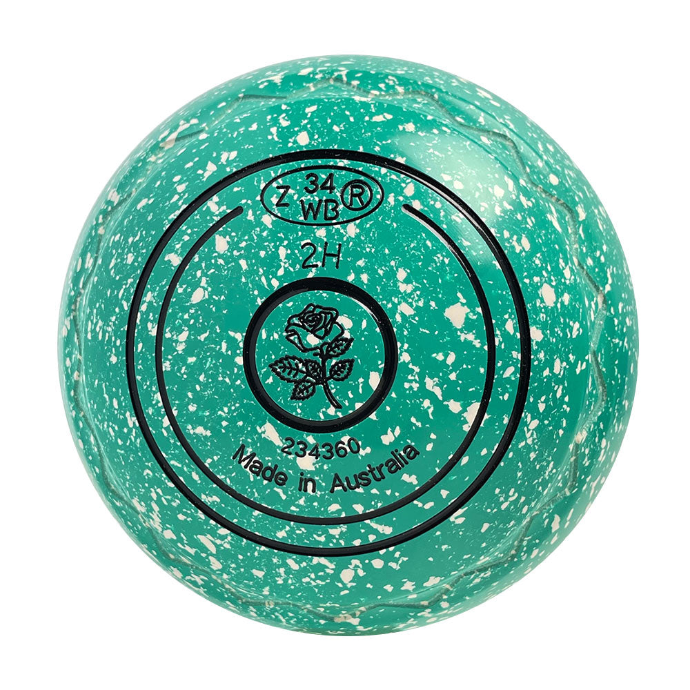 Aero Optima Lawn Bowls 2 Heavy Z-Scoop Tiffany - 234360