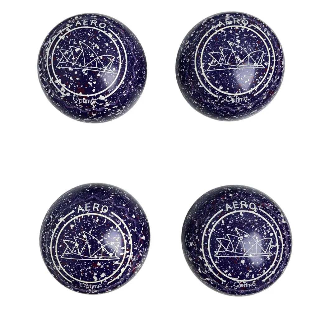 Aero (Pre-Owned) Optima Lawn Bowls 2.5 Heavy Z-Scoop Purple Haze - 234925 - Bowls City