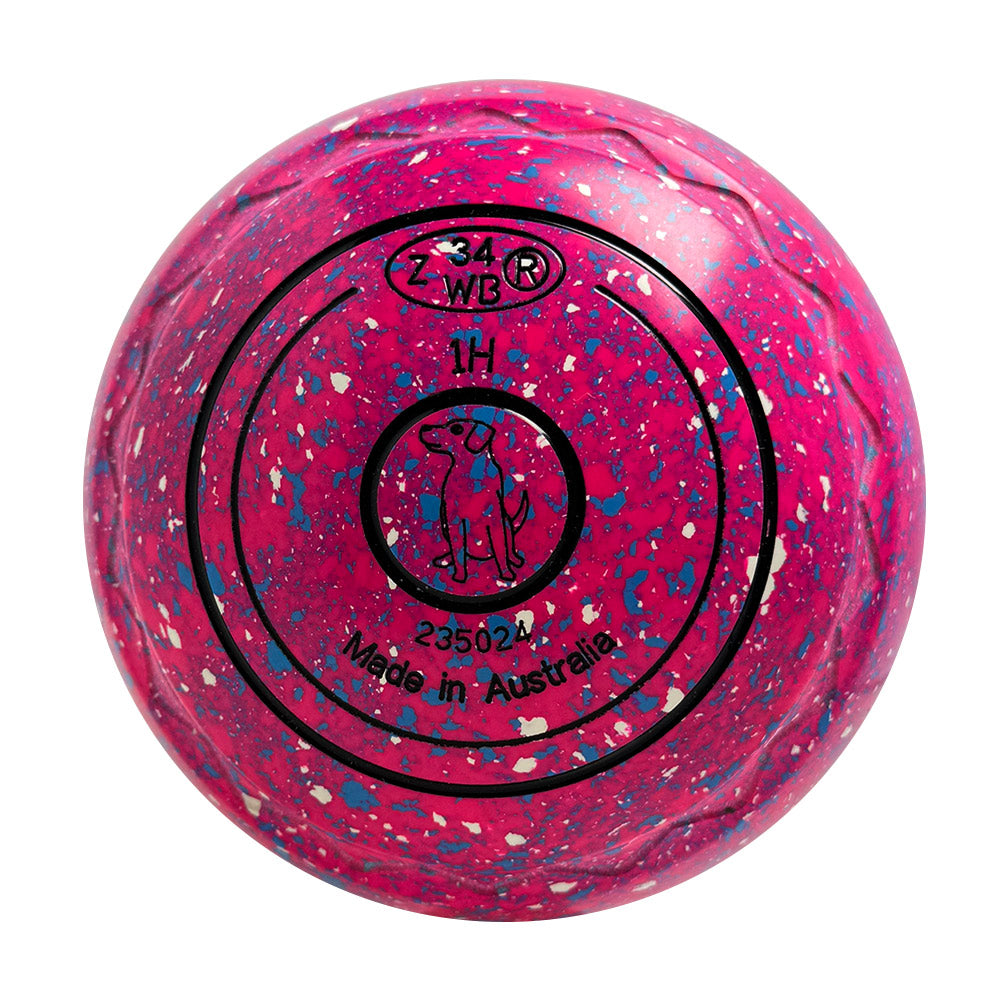 Aero Optima Lawn Bowls 1 Heavy Z-Scoop Raspberry - 235024