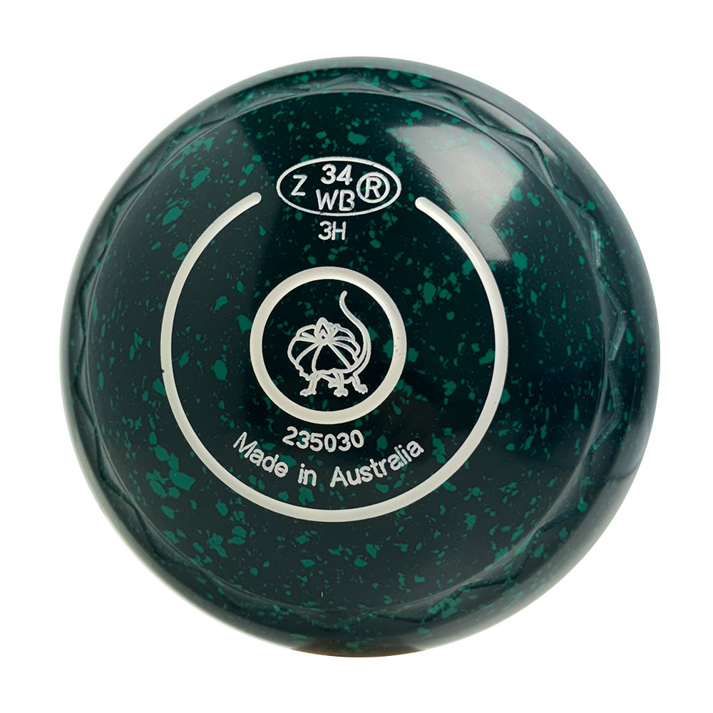 Aero Evolve Lawn Bowls 3 Heavy Z-Scoop Emerald - 235030