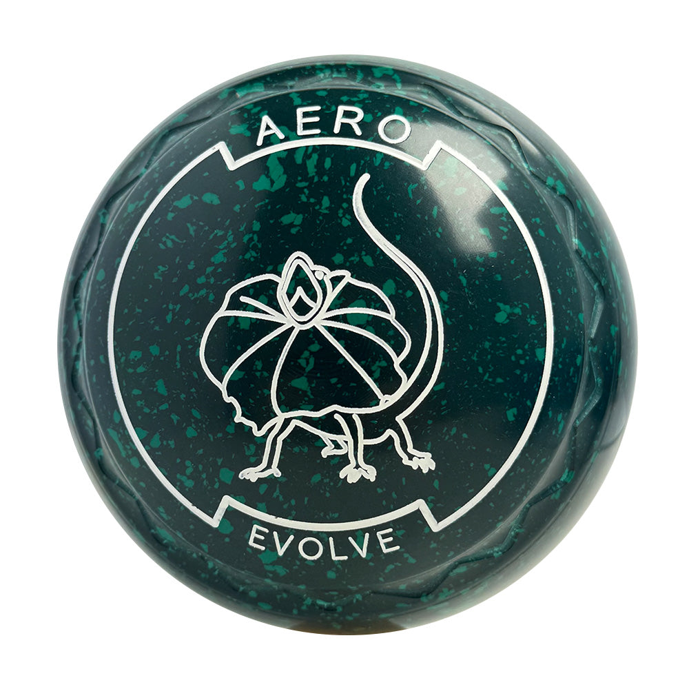 Aero Evolve Lawn Bowls 3 Heavy Z-Scoop Emerald - 235030