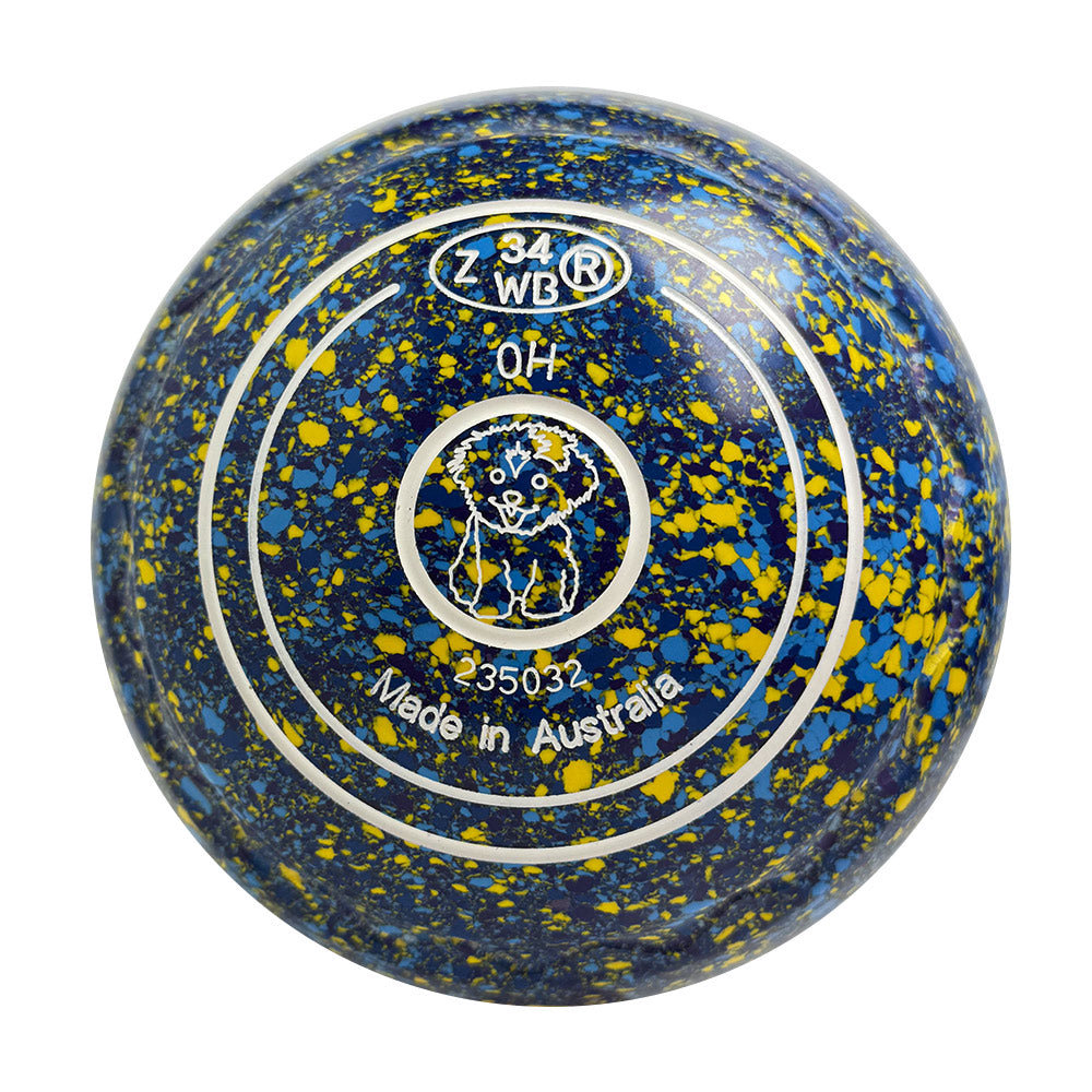 Aero Optima Lawn Bowls 0 Heavy Z-Scoop Macaw - 235032