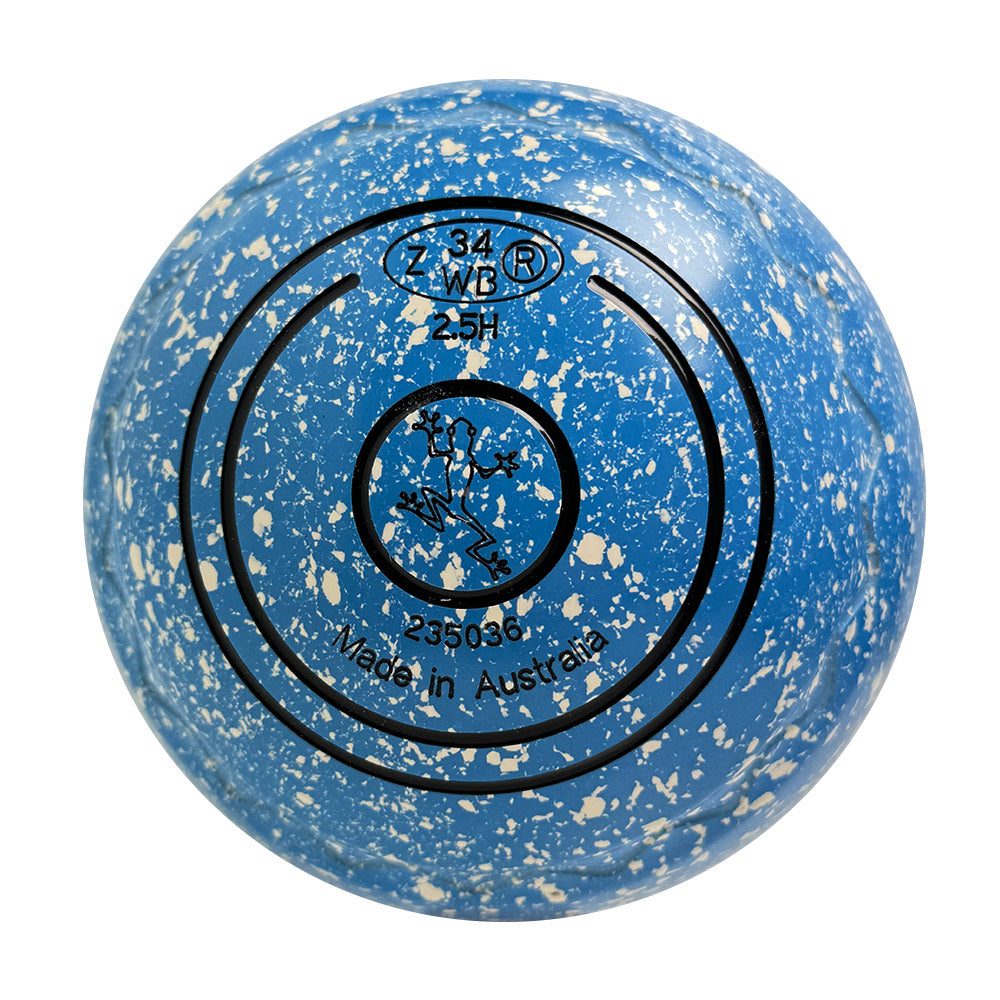Aero Dynamic Lawn Bowls 2.5 Heavy Z-Scoop Azure - 235036