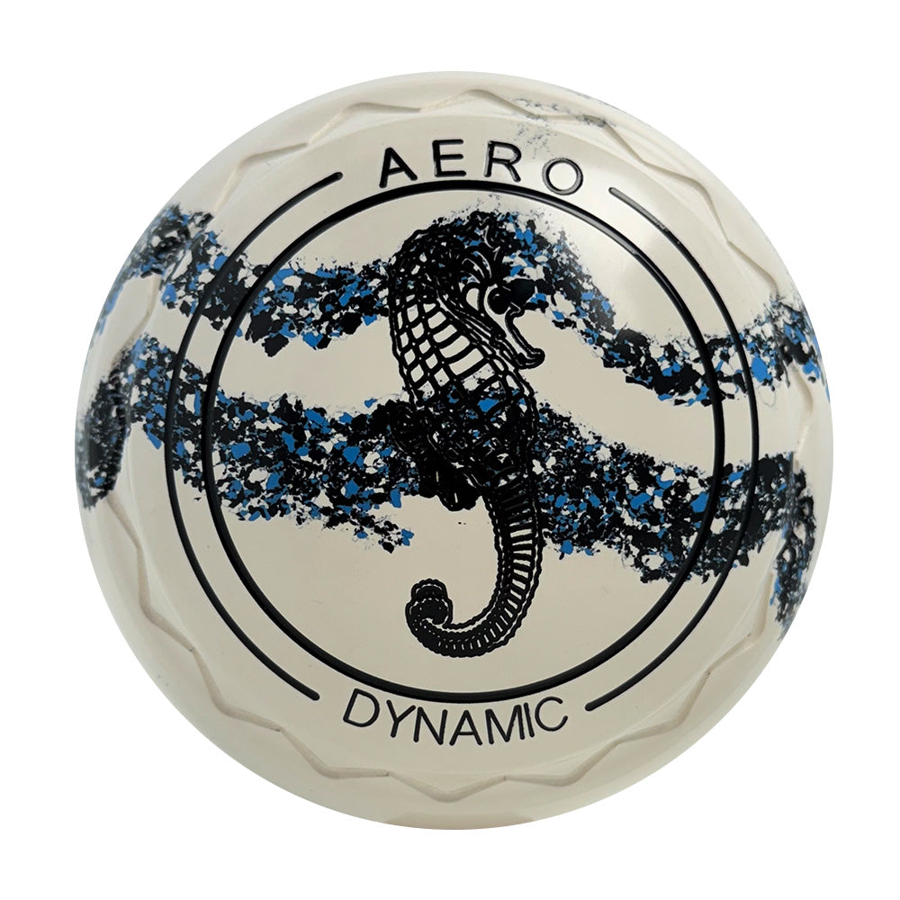 Aero Dynamic Lawn Bowls 3 Heavy Z-Scoop White/Shale Swirl -235448