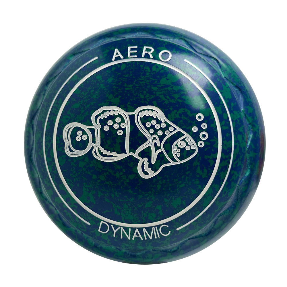 Aero Dynamic Lawn Bowls 2.5 Heavy Z-Scoop Aqua - 235832