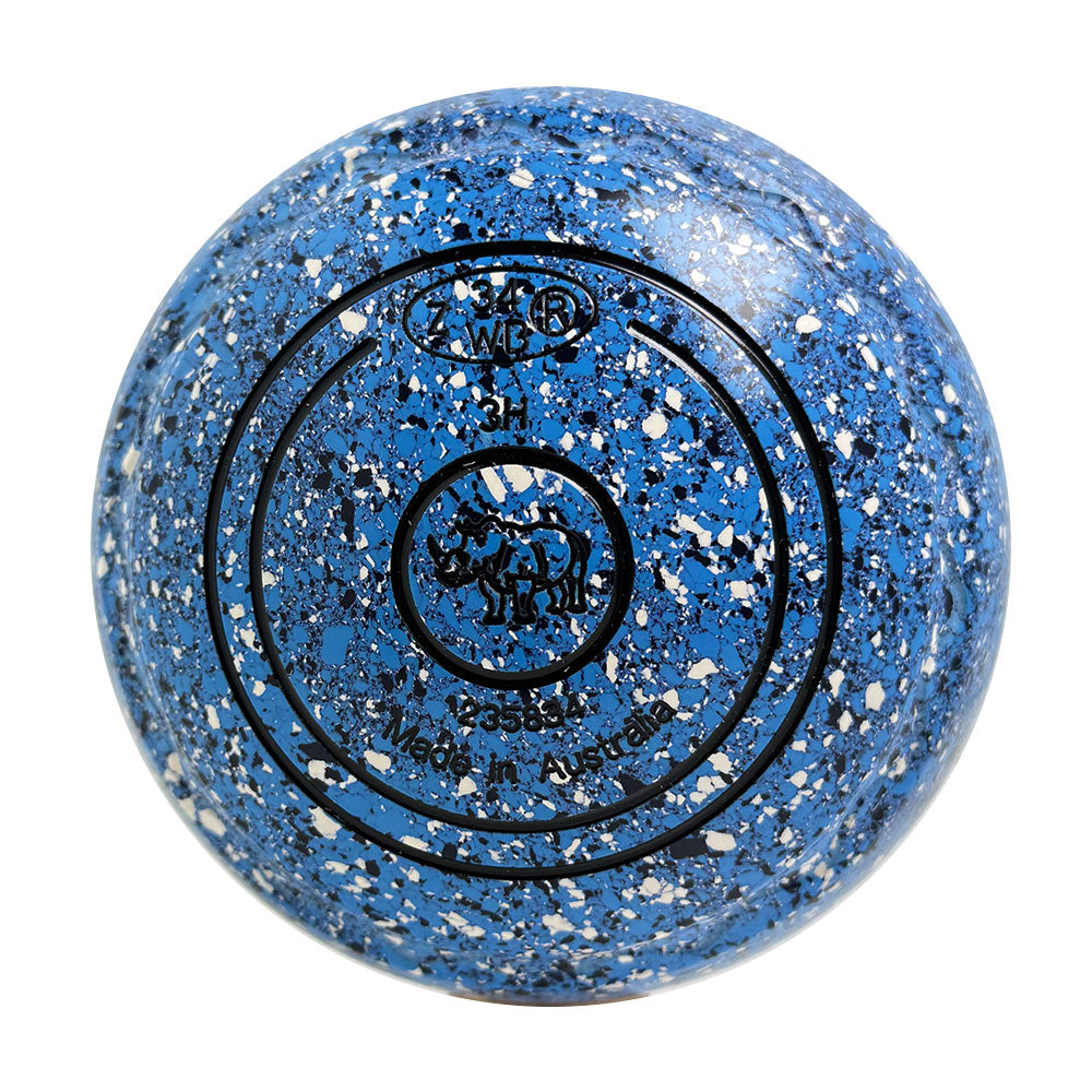 Aero Optima Lawn Bowls 3 Heavy Z-Scoop Sharks - 235834