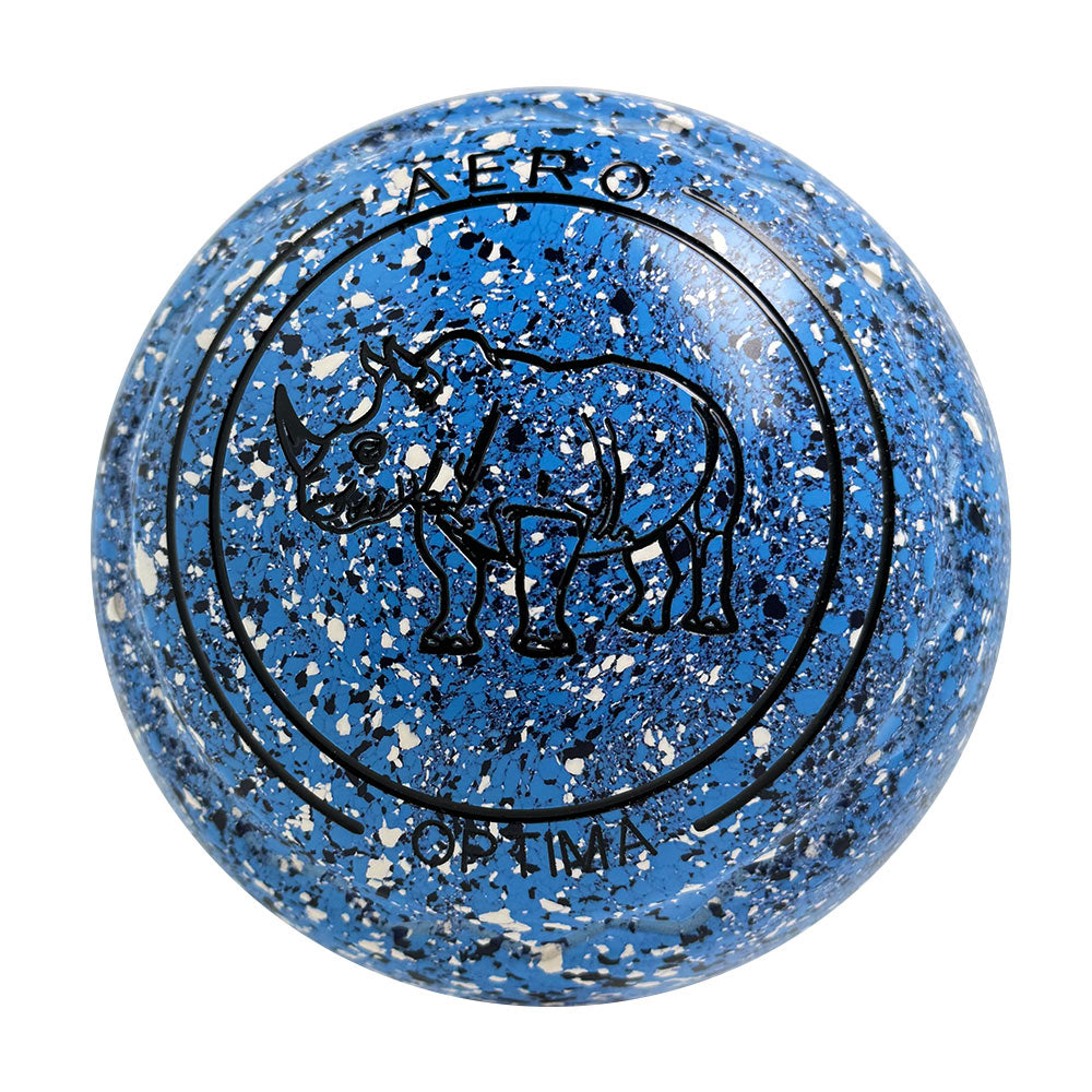 Aero Optima Lawn Bowls 3 Heavy Z-Scoop Sharks - 235834