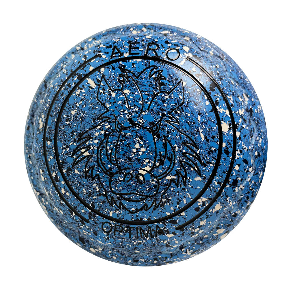 Aero Optima Lawn Bowls 4 Heavy Z-Scoop Sharks - 235838