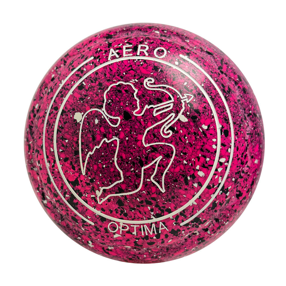 Aero Optima Lawn Bowls 2 Heavy Z-Scoop Fuschia - 235886