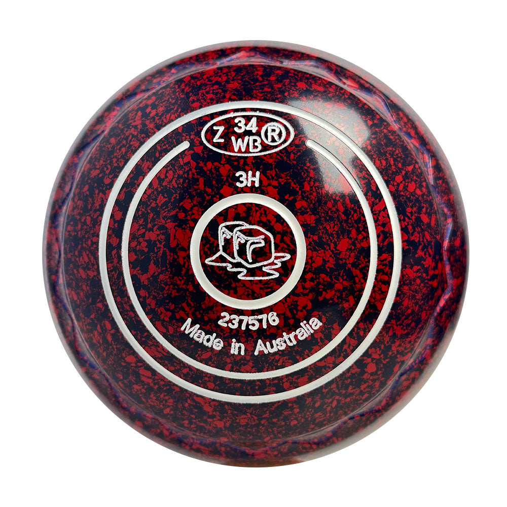 Aero Optima Lawn Bowls 3 Heavy Z-Scoop Demon - 237576