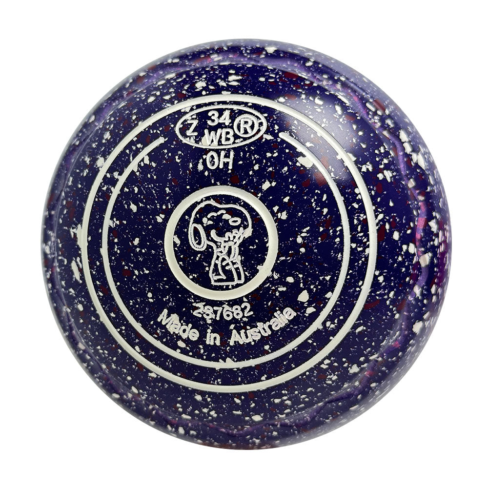 Aero Dynamic Lawn Bowls 0 Heavy Z-Scoop Purple Haze - 237682