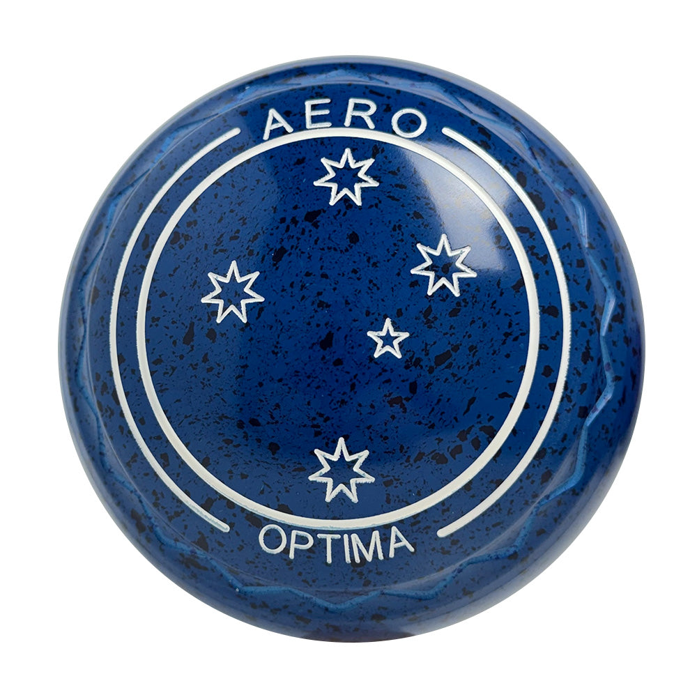 Aero Optima Lawn Bowls 3.5 Heavy Z-Scoop Ocean - 237842