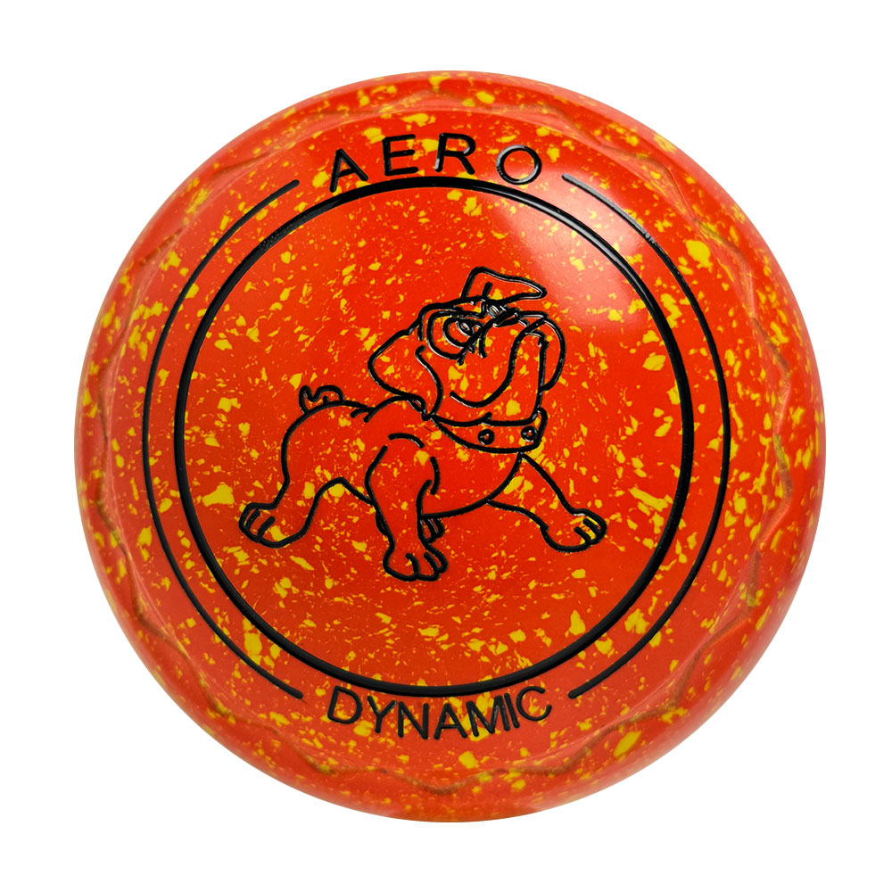 Aero Dynamic Lawn Bowls 4 Heavy Z-Scoop Nectarine - 238178
