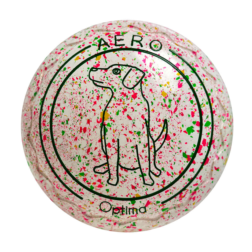 Aero Optima Lawn Bowls 0 Heavy Z-Scoop Orchid - 238258