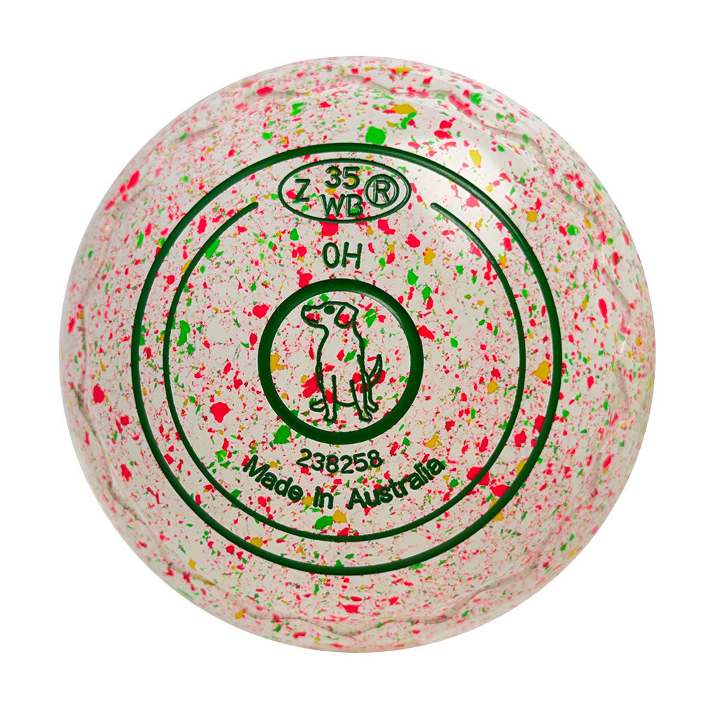 Aero Optima Lawn Bowls 0 Heavy Z-Scoop Orchid - 238258