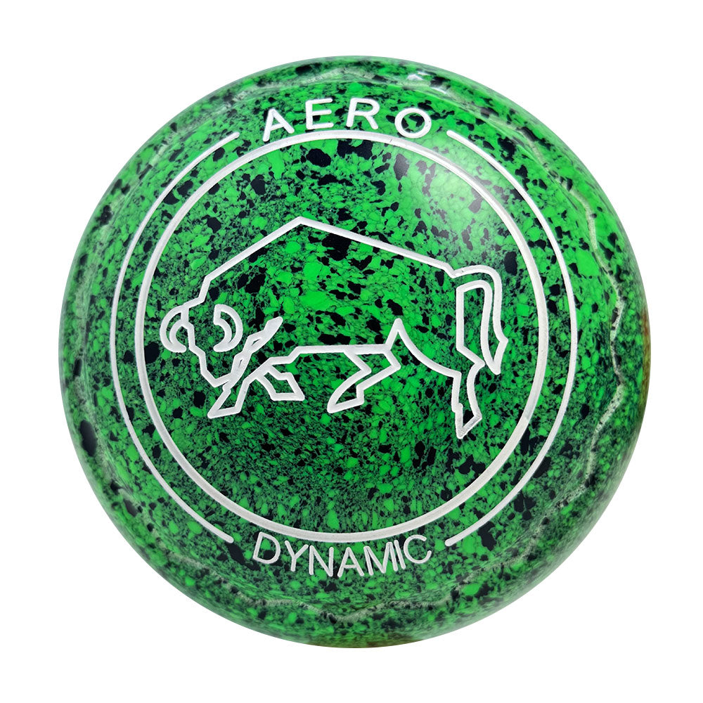 Aero Dynamic Lawn Bowls 4 Heavy Z-Scoop Moss - 238744