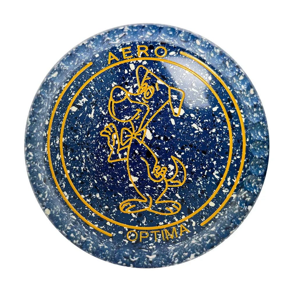 Aero Optima Lawn Bowls 2.5 Heavy Enhance Grip Storm - 238780 Aero Bowls