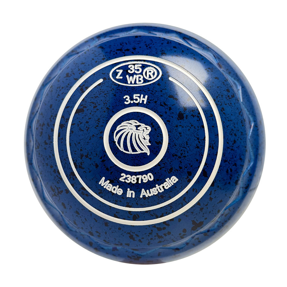Aero Optima Lawn Bowls 3.5 Heavy Z-Scoop Ocean - 238790
