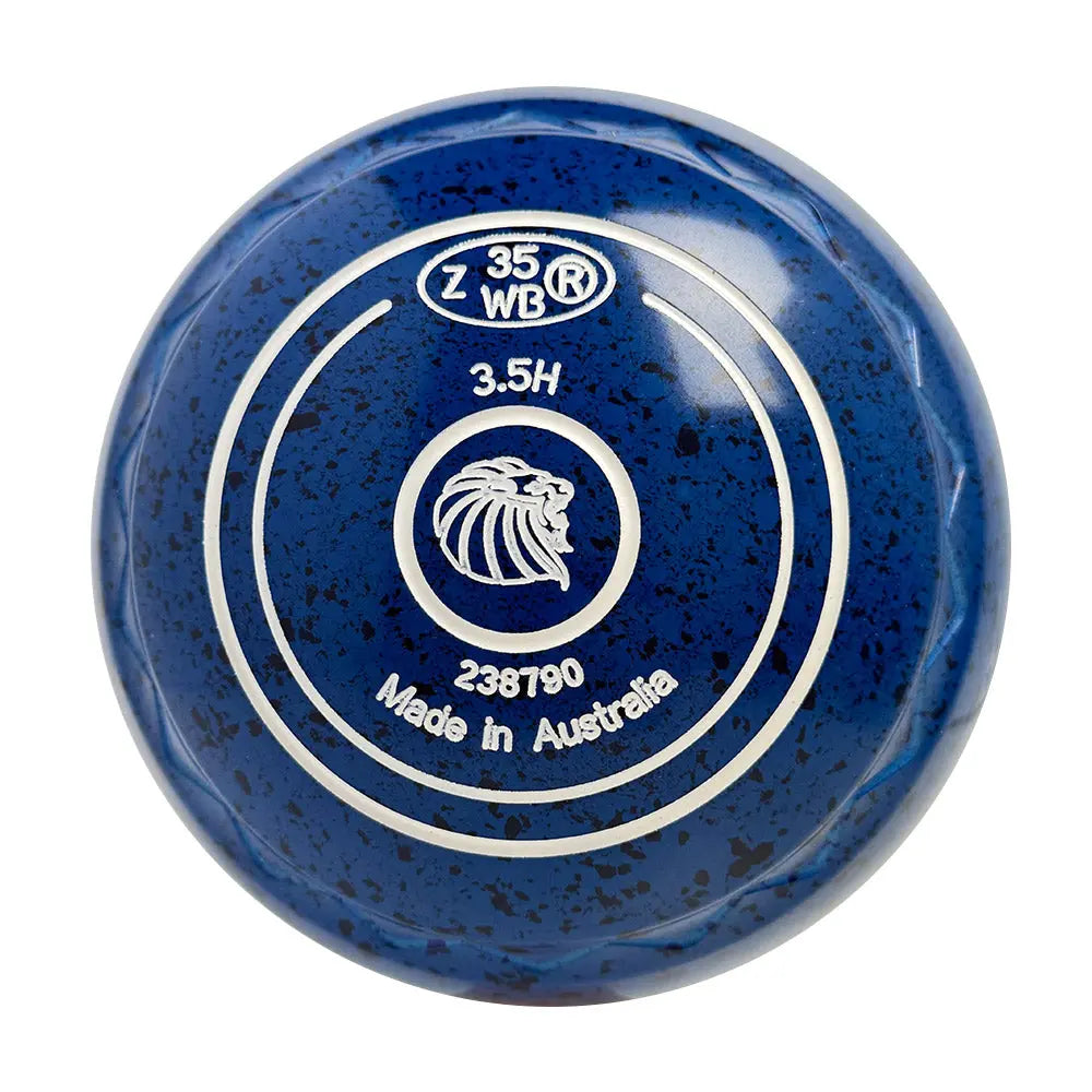 Aero Optima Lawn Bowls 3.5 Heavy Z-Scoop Ocean - 238790 Aero Bowls