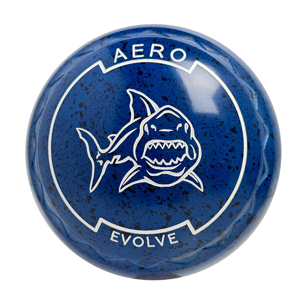 Aero Evolve Lawn Bowls 4 Heavy Z-Scoop Ocean - 238792 Aero Bowls