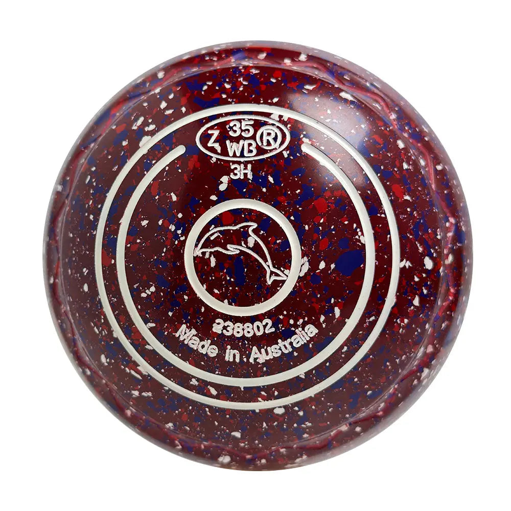 Aero Dynamic Lawn Bowls 3 Heavy Z-Scoop Lava - 238802 Aero Bowls