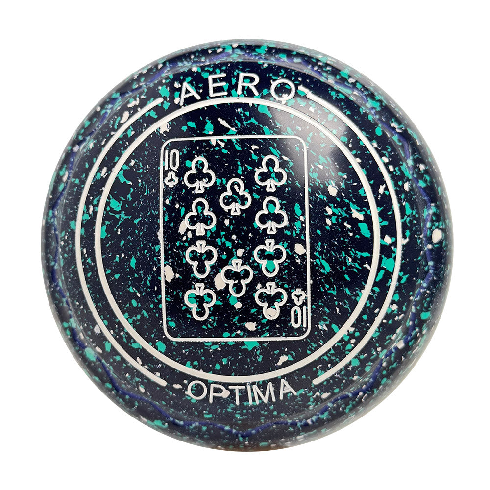 Aero Optima Lawn Bowls 4 Heavy Z-Scoop Graphite - 239240