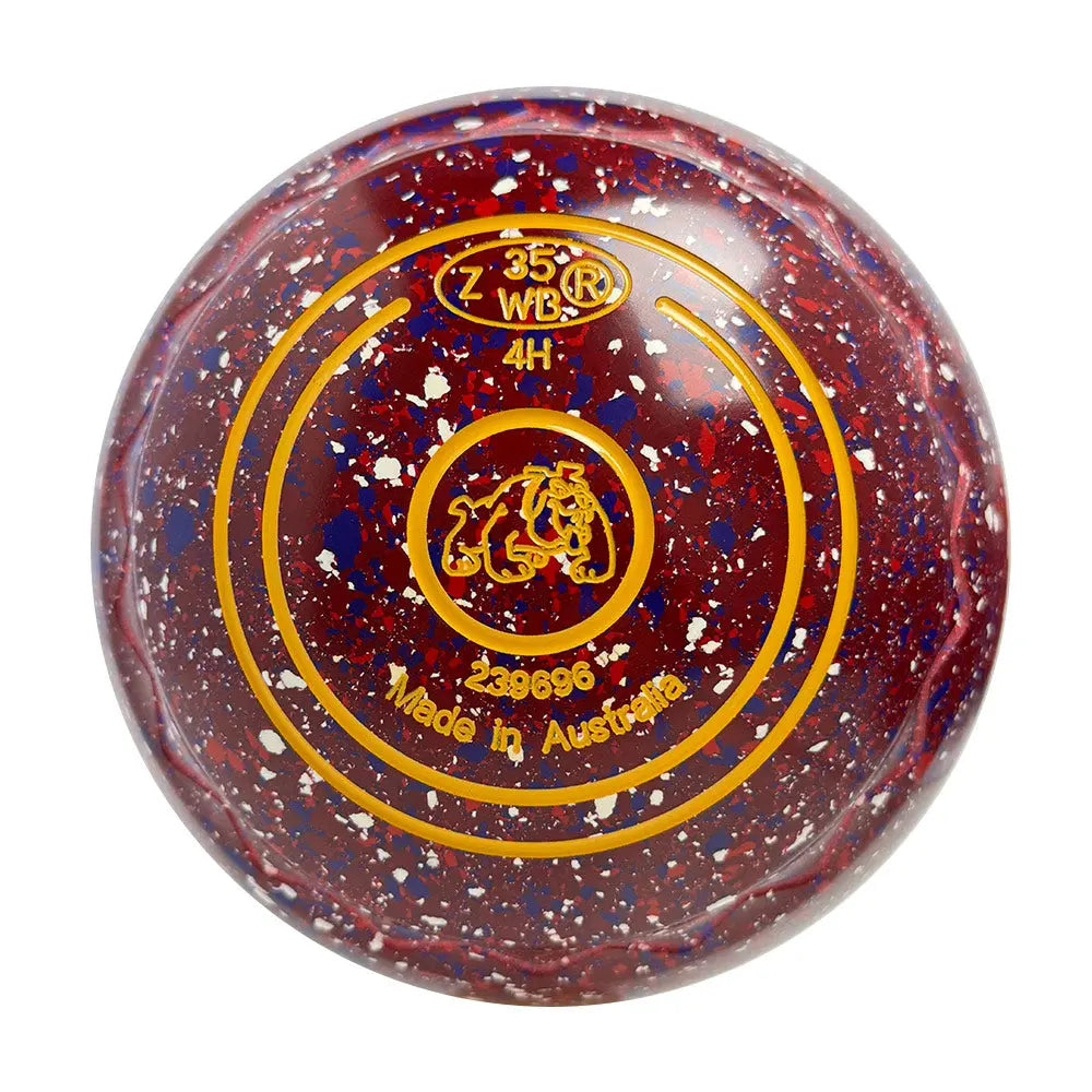 Aero Dynamic Lawn Bowls 4 Heavy Z-Scoop Lava - 239696