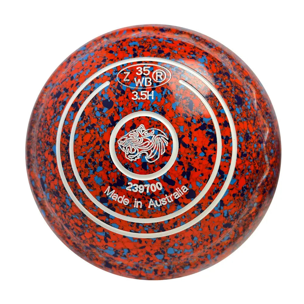Aero Dynamic Lawn Bowls 3.5 Heavy Z-Scoop Mars - 239700 Aero Bowls
