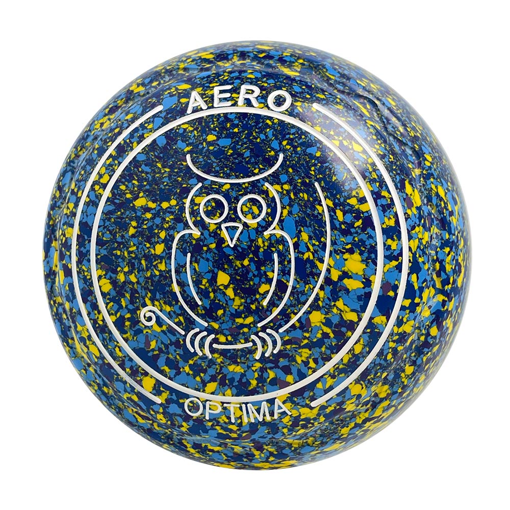 Aero Optima Lawn Bowls 2 Heavy Z-Scoop Macaw - 244285
