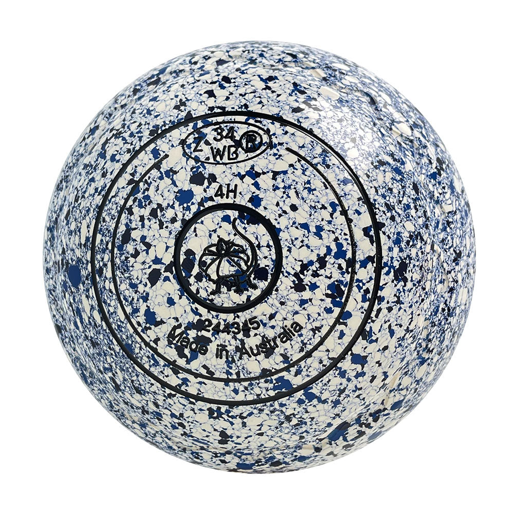 Aero Optima Lawn Bowls 4 Heavy Z-Scoop Glacier - 244345