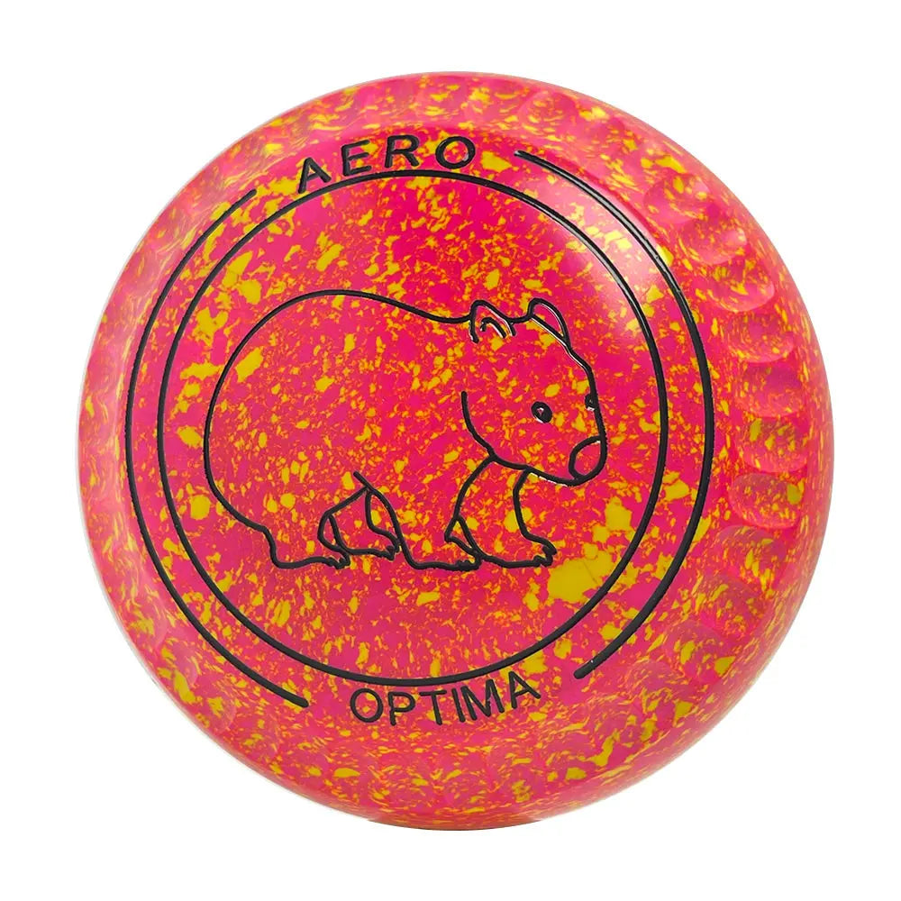 Aero (Pre-Owned) Optima Lawn Bowls 2 Heavy Enhance Grip Tequila Sunrise - 244503 - Bowls City