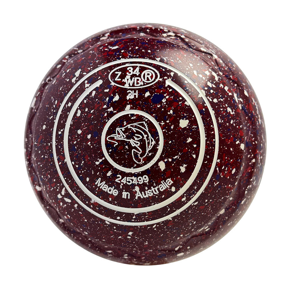 Aero Dynamic Lawn Bowls 3 Heavy Z-Scoop Lava - 245499