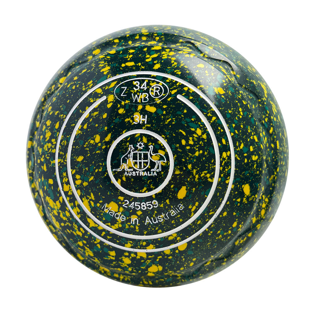Aero Optima Lawn Bowls 3 Heavy Z-Scoop Matilda - 245859