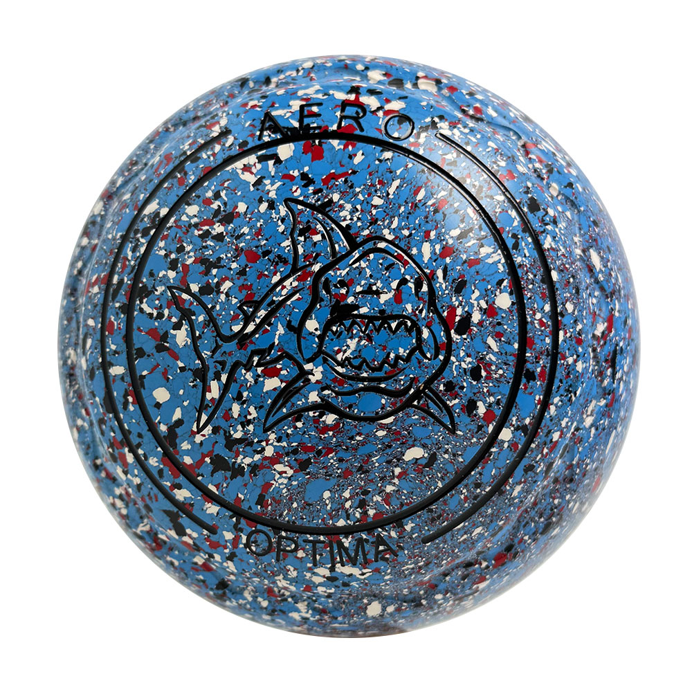 Aero Optima Lawn Bowls 3 Heavy Z-Scoop Cornflower - 246385