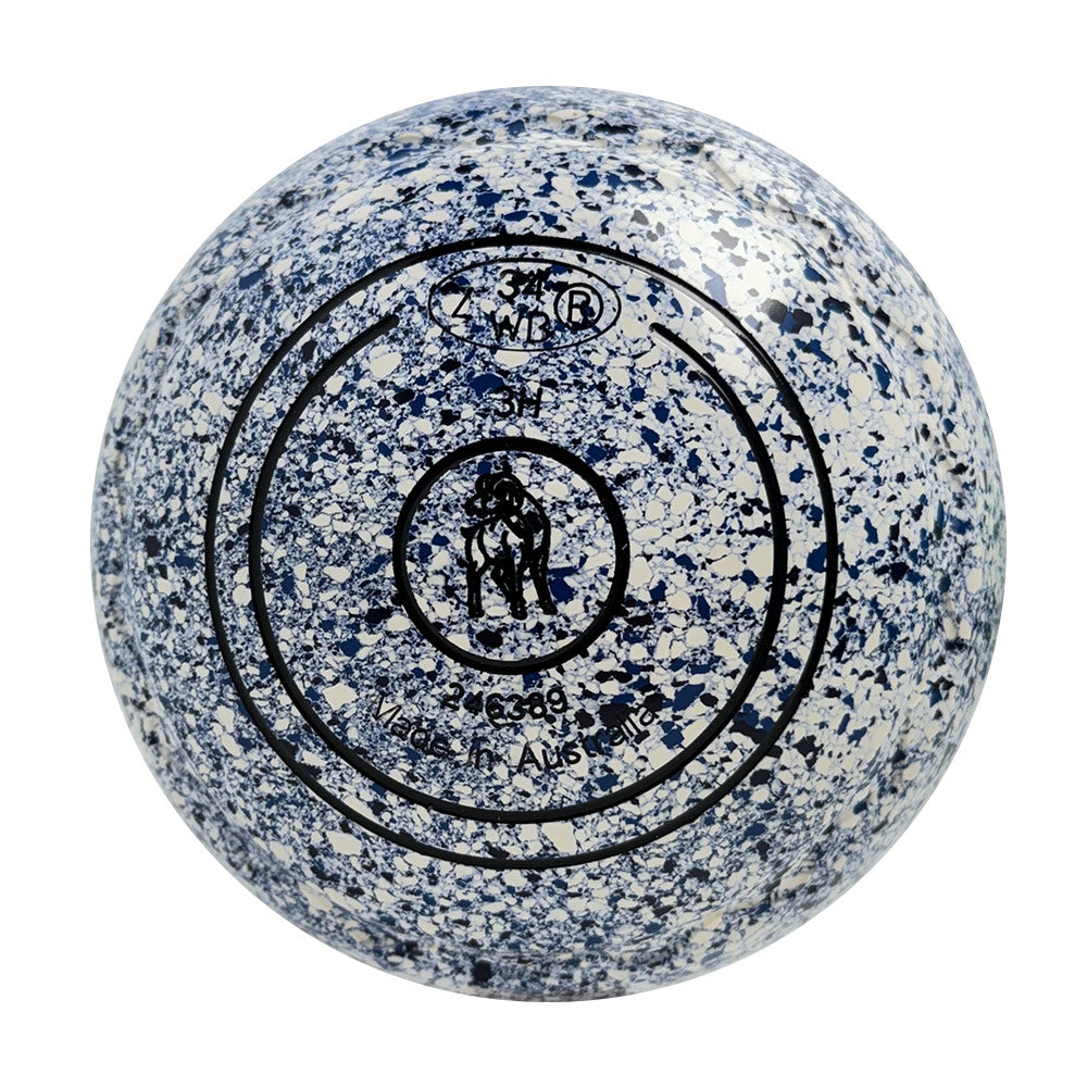 Aero Optima Lawn Bowls 3 Heavy Z-Scoop Glacier - 246389