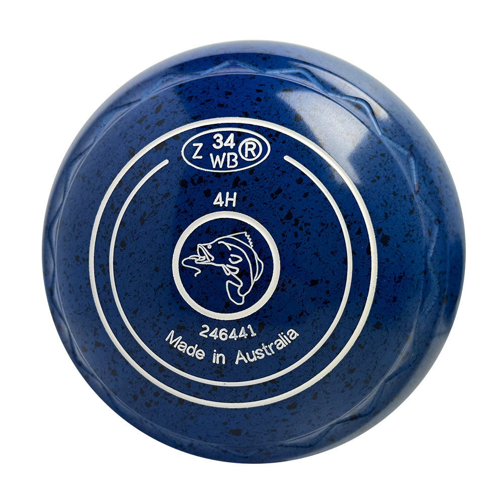 Aero Optima Lawn Bowls 4 Heavy Z-Scoop Ocean - 246441