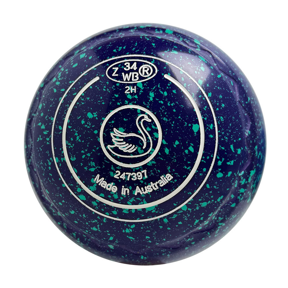 Aero Dynamic Lawn Bowls 2 Heavy Z-Scoop Grape - 247397