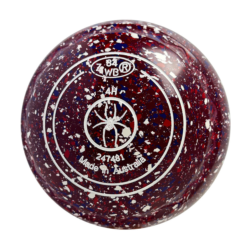 Aero Optima Lawn Bowls 4 Heavy Z-Scoop Lava - 247481